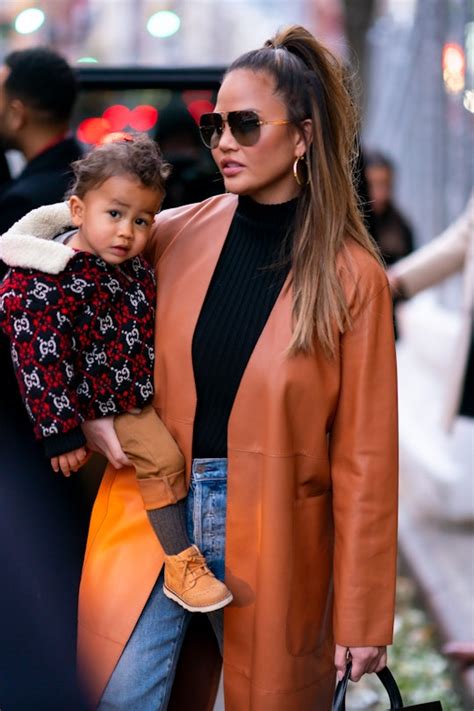 chrissy teigen gucci tracksuit|Chrissy Teigen Slams Troll Criticizing Her Son Miles' Gucci Outfit.